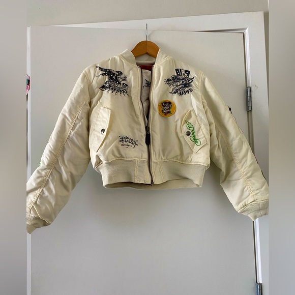 Ed hardy bomber jacket sz XS - Picture 1 of 16